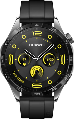 Huawei Watch GT 4 46mm zwart voorkant