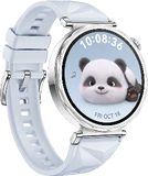 Huawei Watch GT 5 41mm blauw voorkant linkerzijkant