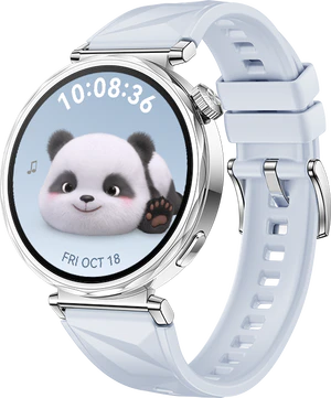 Huawei Watch GT 5 41mm blauw voorkant rechterzijkant