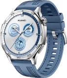 Huawei Watch GT 5 46mm blauw voorkant rechterzijkant