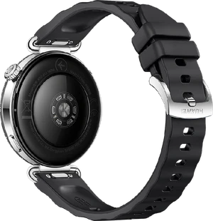 Huawei Watch GT 6 41mm silber Rückseite rechte Seite