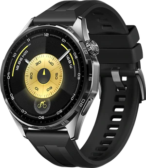 Huawei Watch GT 6 46mm black front right side