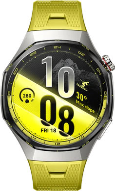 Huawei Watch gt 7 pro 46mm jaune avant