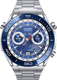 Huawei Watch Ultimate blå titanium foran