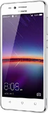 Huawei Y3 II wit voorkant rechterzijkant