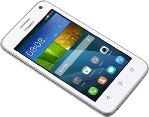 Huawei Y3 y360 wit schuin