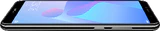 Huawei Y6 2018 black front flipped