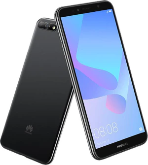 Huawei Y6 2018 black overview