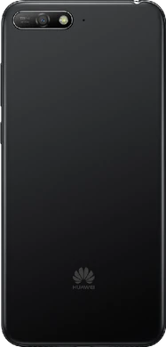 Huawei Y6 2018 black back