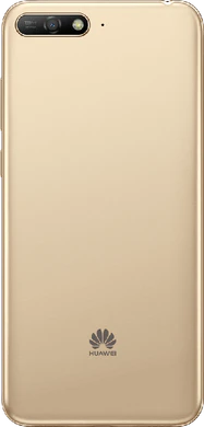 Huawei Y6 2018 gold back