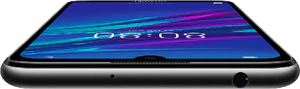 Huawei Y6 2019 black top front