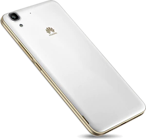 Huawei Y6 valkoinen kulta takapuoli vino