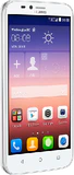 Huawei Y625 schuin linkerzijkant wit
