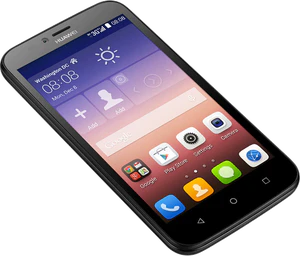 Huawei Y625 zwart schuin