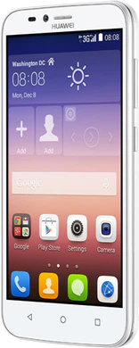 Huawei Y625 wit schuin rechterzijkant 2