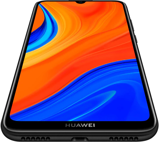 Huawei Y6s black front bottom