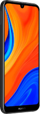 Huawei Y6s black front left side