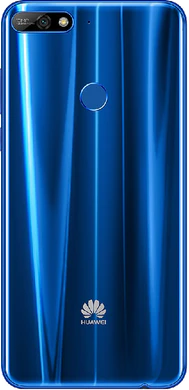 Huawei Y7 2018 bleu retour