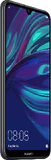 Huawei Y7 2019 zwart voorkant linkerzijkant