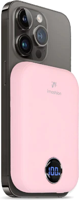 imoshion magsafe powerbank 10000 mah pink