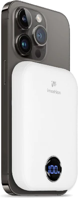 imoshion magsafe powerbank 10000 mah weiß