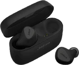 Jabra Elite 5 sort front sag venstre side top Åbnet earbud