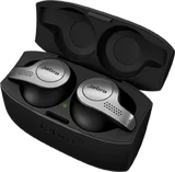 Jabra Elite 65t zwart case schuin