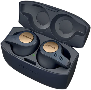 Jabra Elite Active 65t blauw case geopend