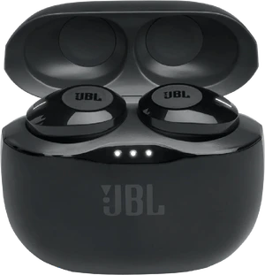 JBL Tune 120TWS case abierto negro