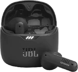 JBL Tune Flex negro case abierto earbud