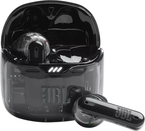 JBL Tune Flex Ghost svart sak Åpnet earbud