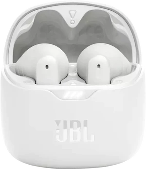 JBL Tune Flex blanco tapa delantera