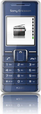 K220i front Ocean blue