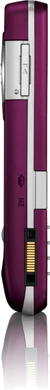 K550i højre side Ruby Plum