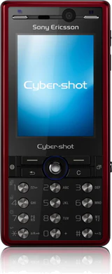 K810 Vorderseite Pulse rot