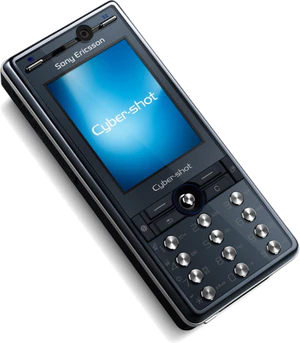 K810i Vorderseite schräg e65 Noble blau