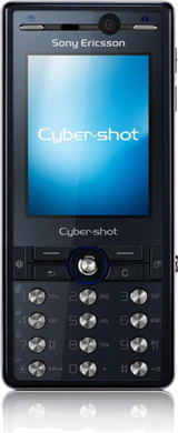 K810i Vorderseite Noble blau