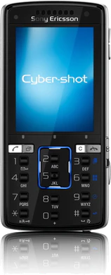 K850i voorkant Velvet blauw