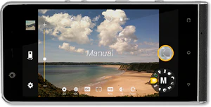 Kodak Ektra schwarz Vorderseite rotiert