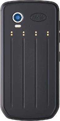 Land Rover Explorer schwarz Rückseite