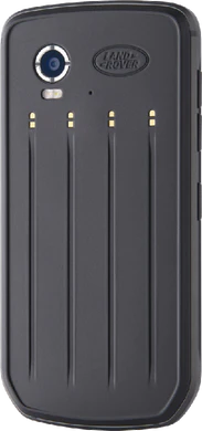 Land Rover Explorer schwarz Rückseite linke Seite