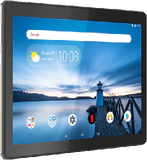 Lenovo Tab M10 musta etupuolella vasen puoli