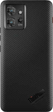 lenovo ThinkPhone zwart achterkant