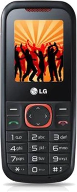 LG A120 voorkant