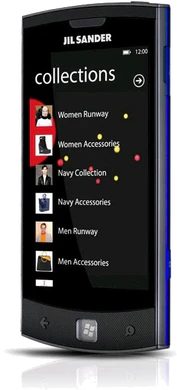 LG E906 Jil Sander tilted ed
