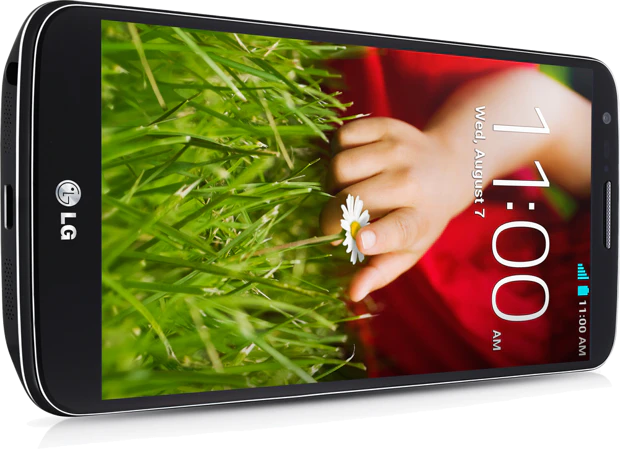 LG G2 zwart gedraaid LG G2 zwart gedraaid