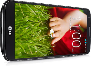 LG G2 zwart gedraaid