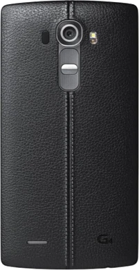 LG G4 zwart leather achterkant