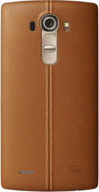 LG G4 bruin leather achterkant