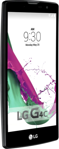 LG G4c voorkant schuin